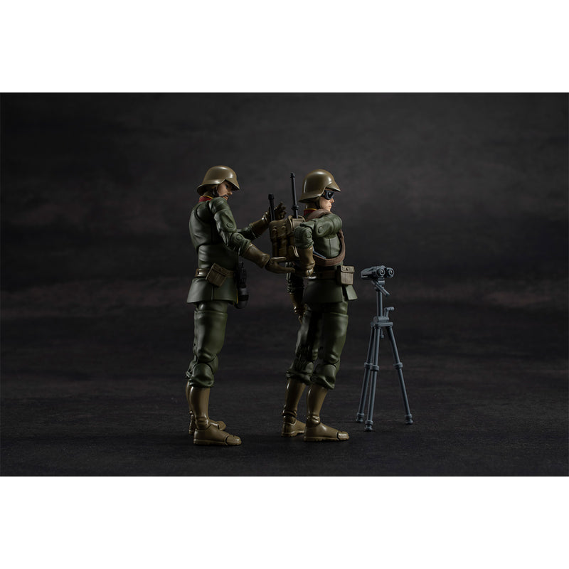 G.M.G. Mobile Suit Gundam MEGAHOUSE Principality of Zeon Army Soldier Set (with gift)