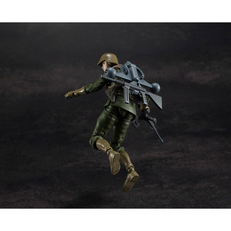 G.M.G. Mobile Suit Gundam MEGAHOUSE Principality of Zeon Army Soldier Set (with gift)