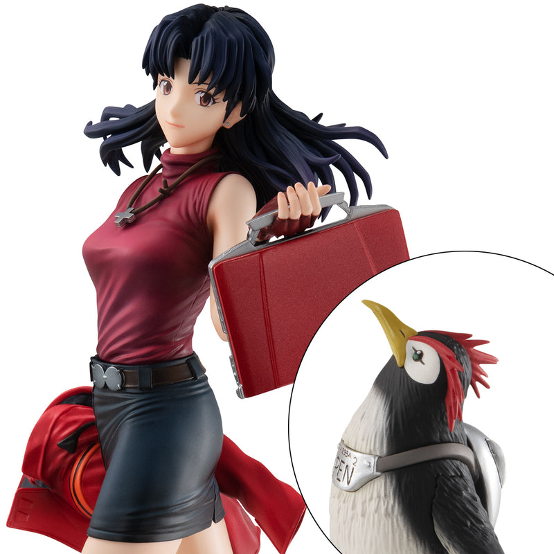 Rebuild of Evangelion MEGAHOUSE GALS series Misato Katsuragi & Pen Pen