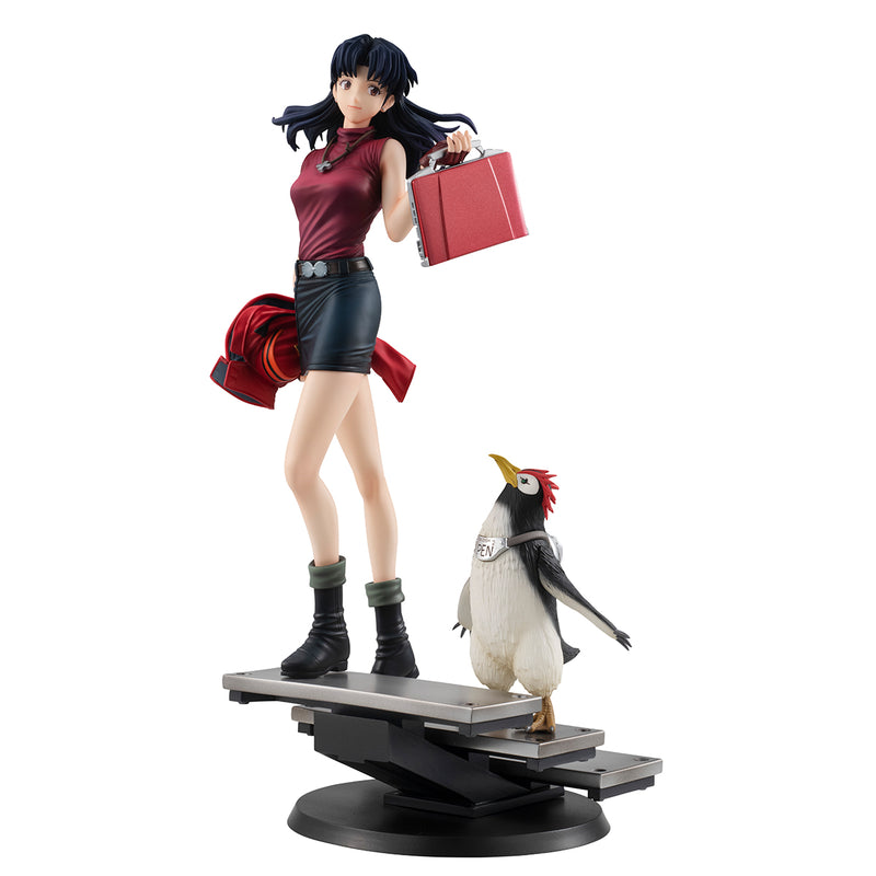 Rebuild of Evangelion MEGAHOUSE GALS series Misato Katsuragi & Pen Pen