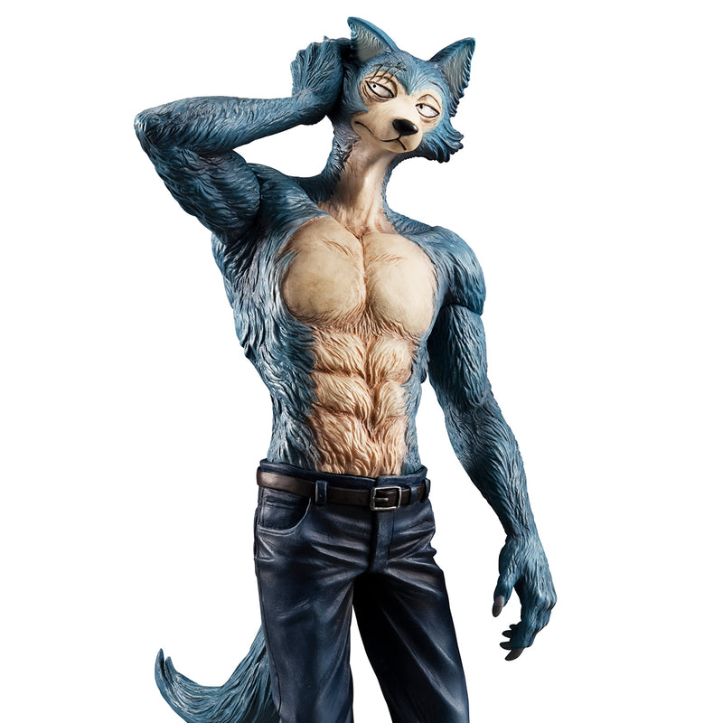 BEASTARS MEGAHOUSE GEM Gray Wolf Legoshi