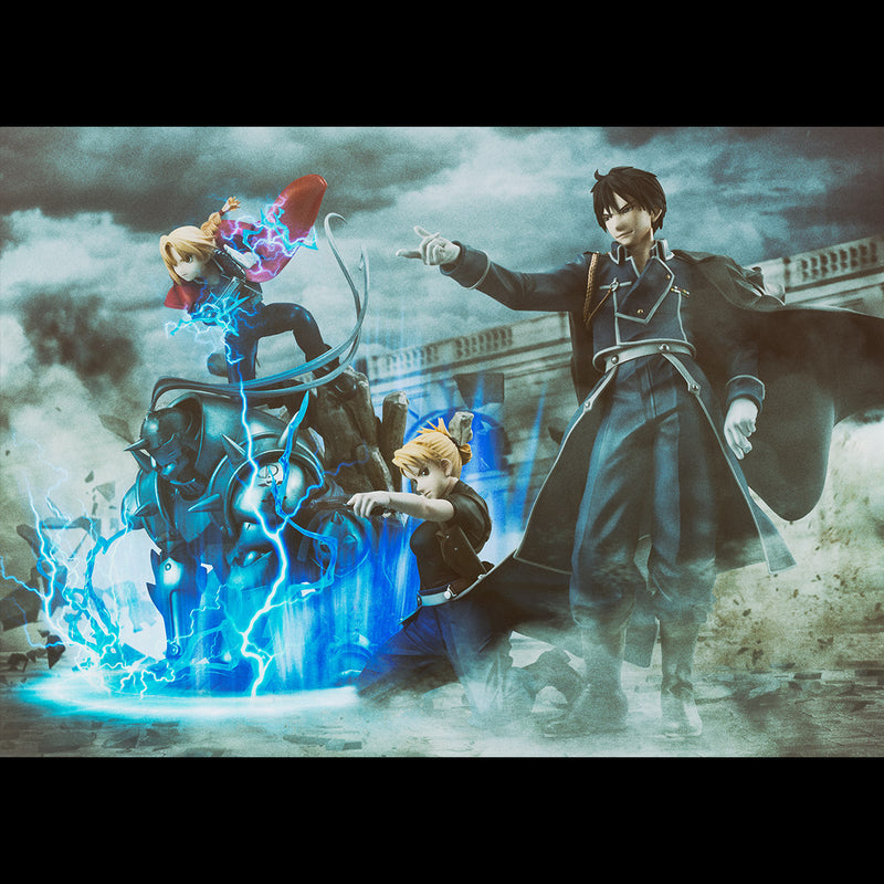 FULLMETAL ALCHEMIST MEGAHOUSE Precious G.E.M. Roy Mustang & Liza Hawkeye