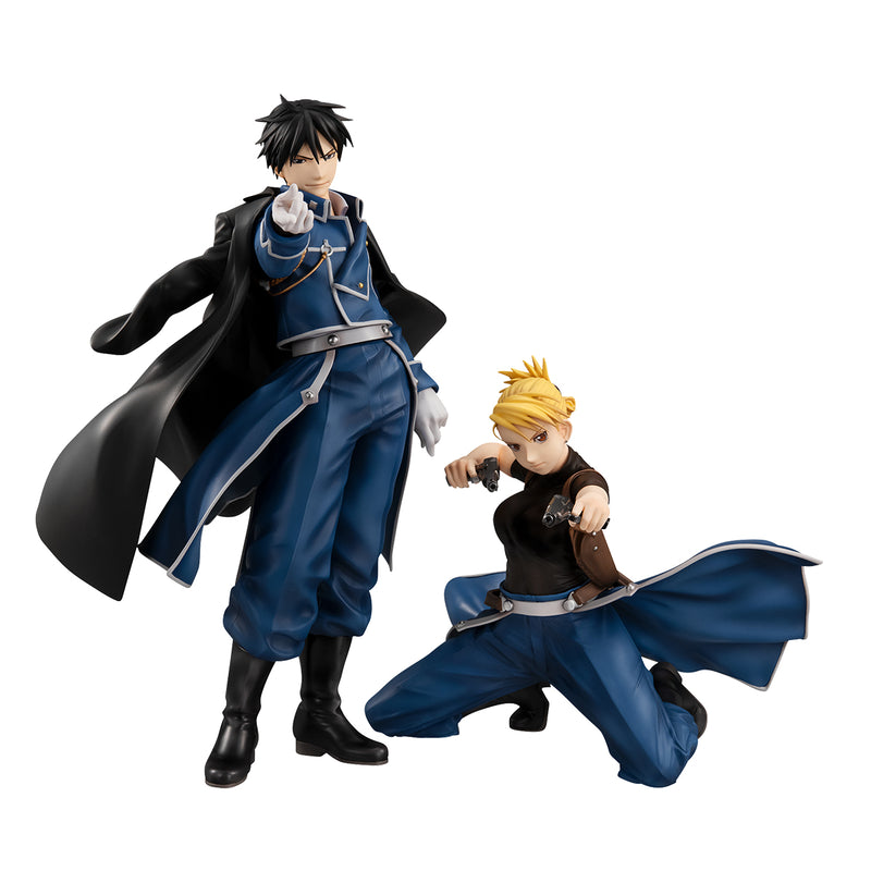 FULLMETAL ALCHEMIST MEGAHOUSE Precious G.E.M. Roy Mustang & Liza Hawkeye