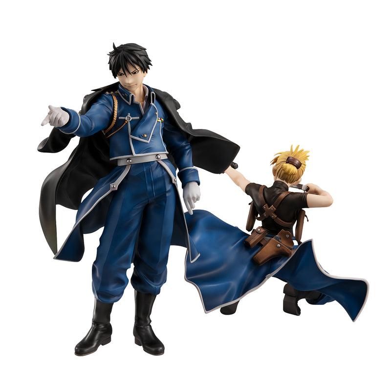 FULLMETAL ALCHEMIST MEGAHOUSE Precious G.E.M. Roy Mustang & Liza Hawkeye