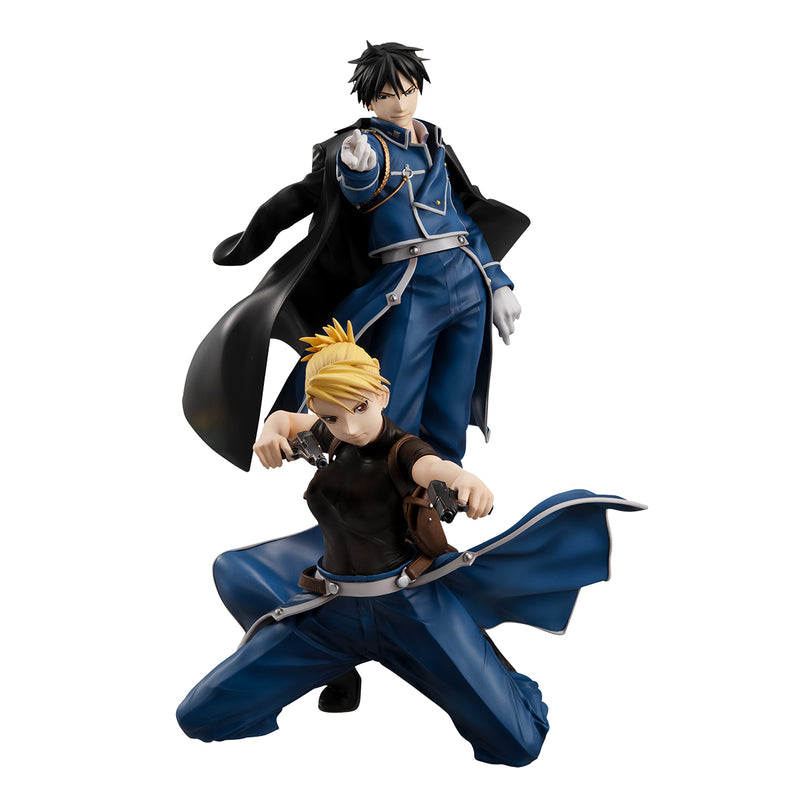 FULLMETAL ALCHEMIST MEGAHOUSE Precious G.E.M. Roy Mustang & Liza Hawkeye