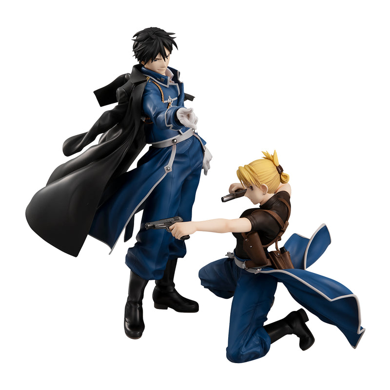 FULLMETAL ALCHEMIST MEGAHOUSE Precious G.E.M. Roy Mustang & Liza Hawkeye