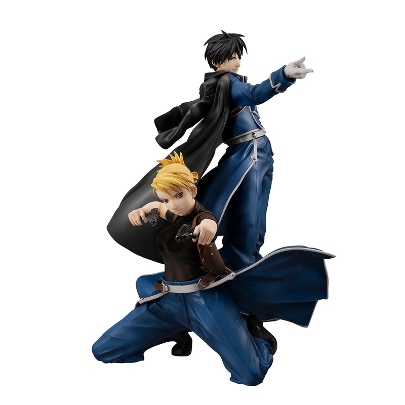 FULLMETAL ALCHEMIST MEGAHOUSE Precious G.E.M. Roy Mustang & Liza Hawkeye
