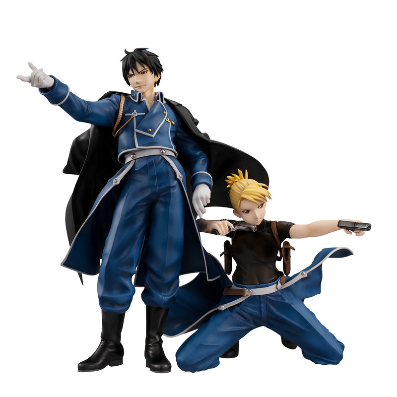 FULLMETAL ALCHEMIST MEGAHOUSE Precious G.E.M. Roy Mustang & Liza Hawkeye