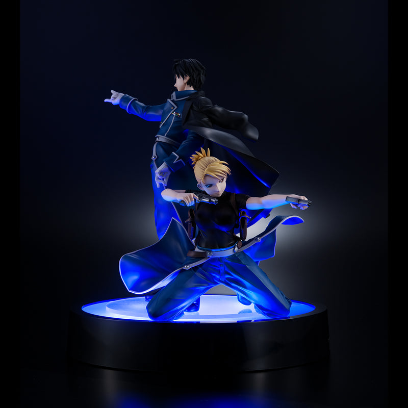 FULLMETAL ALCHEMIST MEGAHOUSE Precious G.E.M. Roy Mustang & Liza Hawkeye