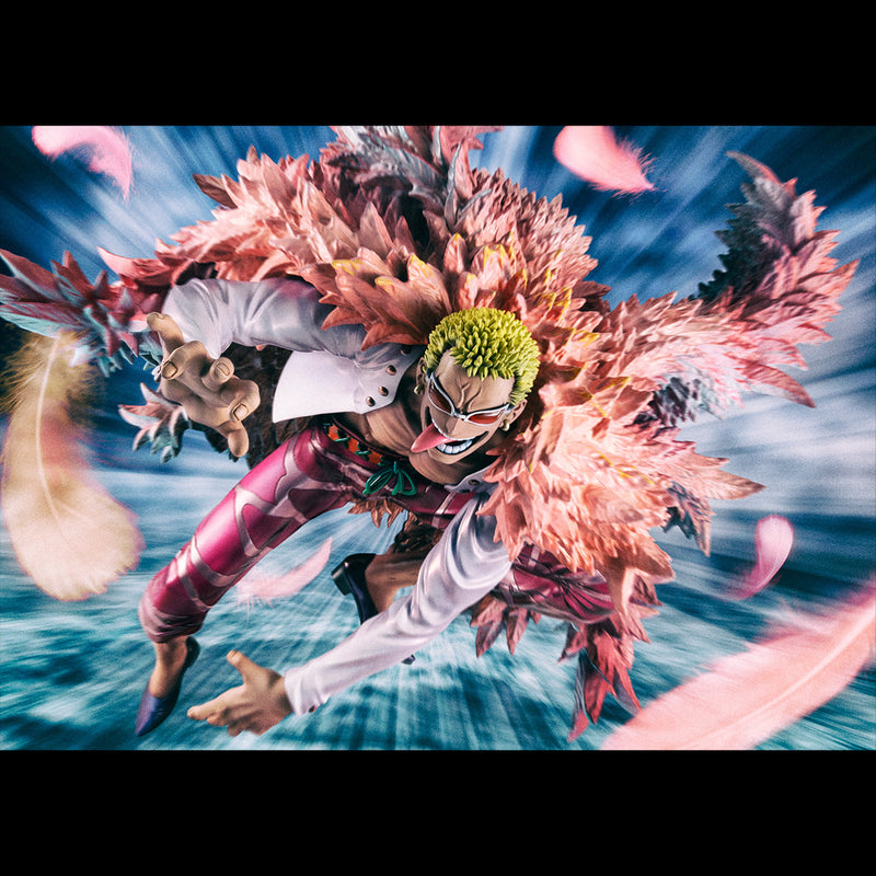 ONE PIECE MEGAHOUSE Portrait.Of.Pirates SA-MAXIMUM Heavenly Demon Donquixote Doflamingo (Limited Repeat)