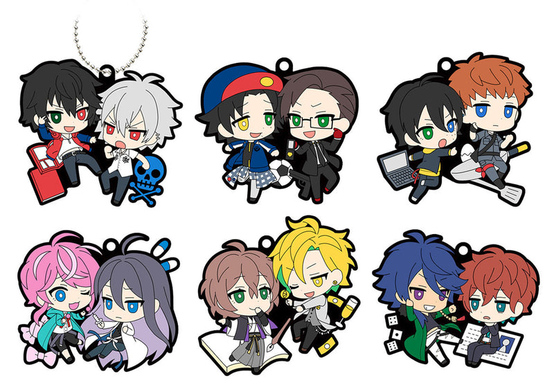RUBBER MASCOT MEGAHOUSE RUBBER MASCOT BUDDYCOLE Hypnosis Mic Division Rap Battle-VS Ver. (Set of 6 Characters)