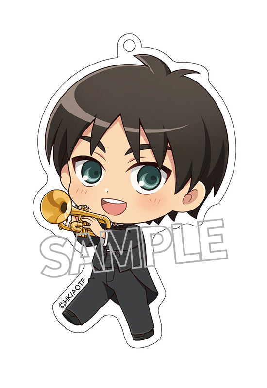 Attack on Titan Matsumoto Shoji Original Illustration Acrylic Key Chain (Concert) Eren