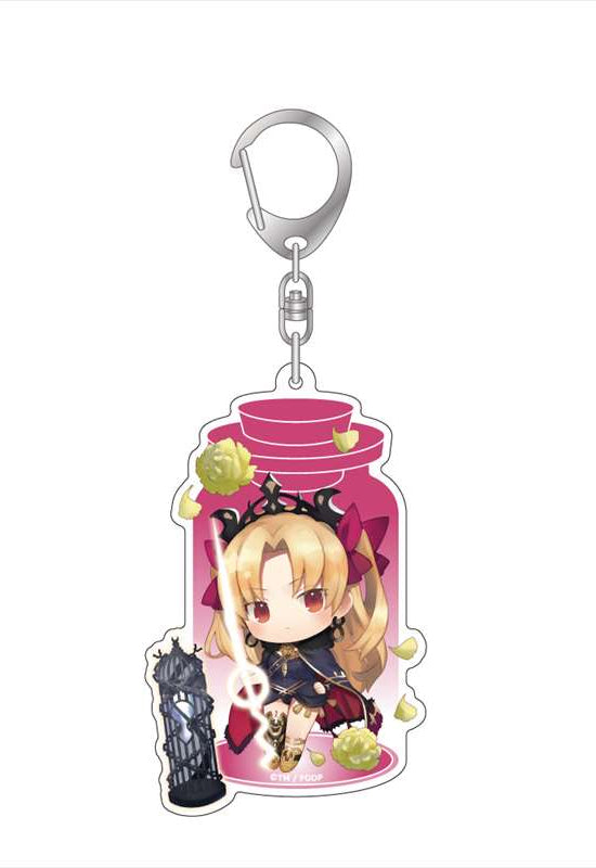 Fate/Grand Order Algernon Product CharaToria Acrylic Key Chain Lancer / Ereshkigal