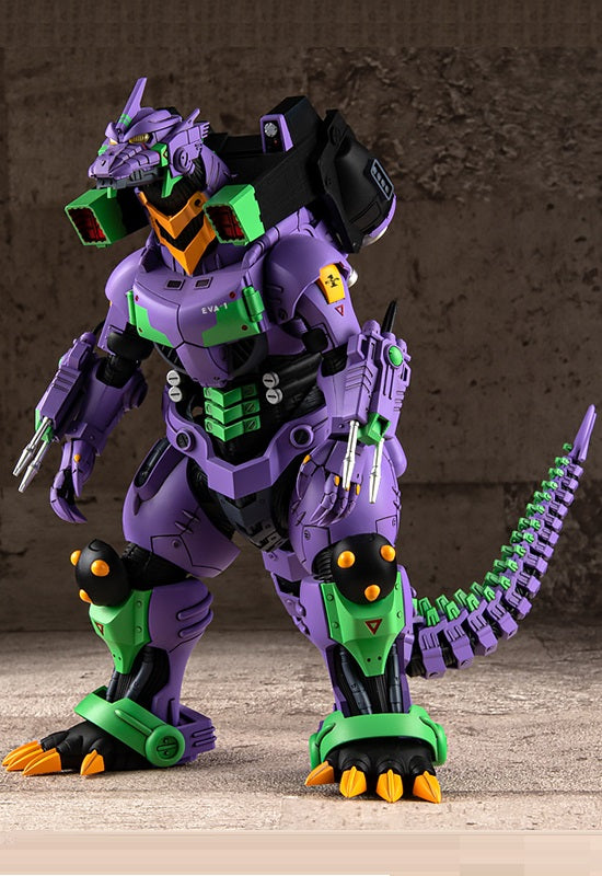 Godzilla vs Evangelion AOSHIMA Type-3 Kiryu EVA Unit-01 Color Ver. Plastic Model