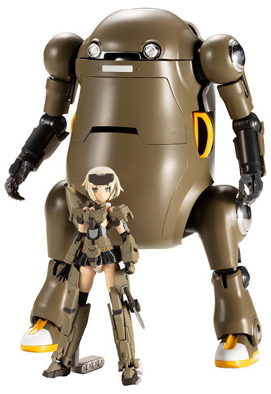 FRAME ARMS GIRL Kotobukiya GOURAI with 20 MechatroWeGo "BROWN" HANDSCALE GIRL