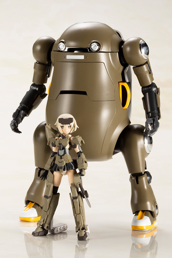 FRAME ARMS GIRL Kotobukiya GOURAI with 20 MechatroWeGo "BROWN" HANDSCALE GIRL