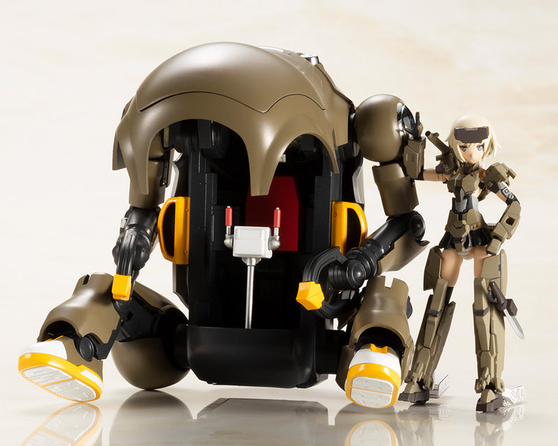 FRAME ARMS GIRL Kotobukiya GOURAI with 20 MechatroWeGo "BROWN" HANDSCALE GIRL