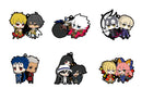 RUBBER MASCOT BUDDY COLLE MEGAHOUSE Fate/Grand Order (Set of 6 Characters)