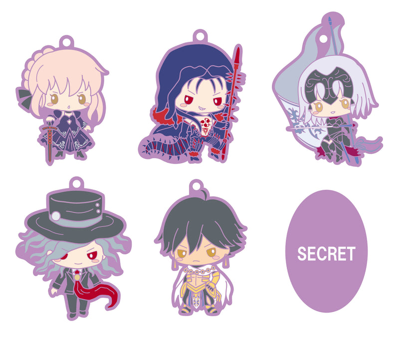 FATE/GRAND ORDER MEGAHOUSE RUBBER MASCOT FGO (DESIGN PRODUCED by SANRIO 2nd bullet) (1 Random Blind Box)
