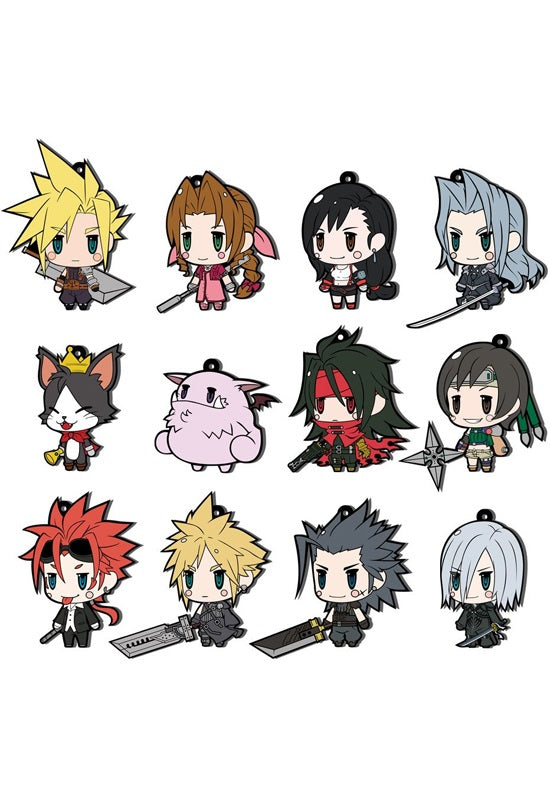 FINAL FANTASY TRADING RUBBER STRAP Square Enix FF VII EXTENDED EDITION (SET OF 12)