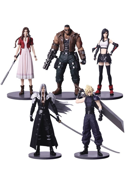 FINAL FANTASY VII Square Enix REMAKE TRADING ARTS (SET OF 5)