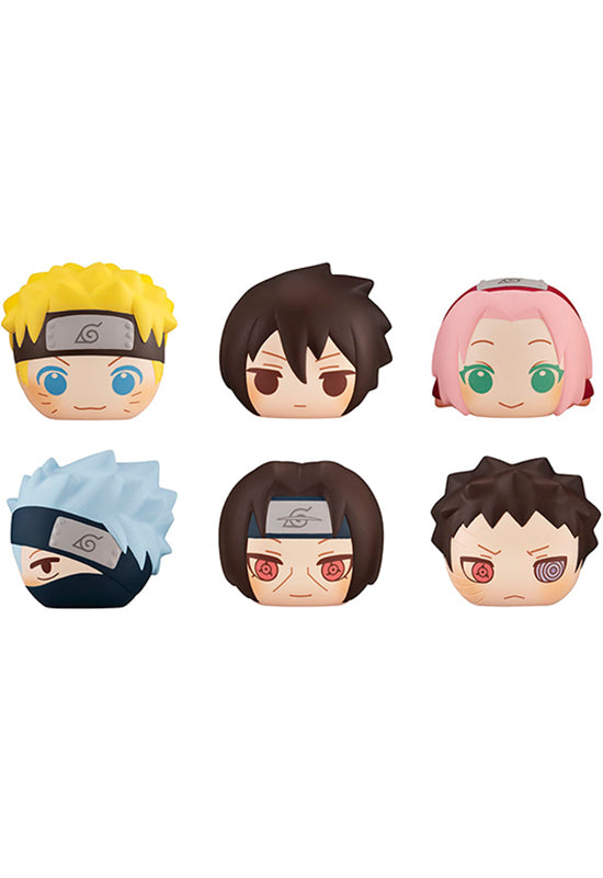 NARUTO SHIPPUDEN MEGAHOUSE FLUFFY SQUEEZE BREAD (BOX of 6)