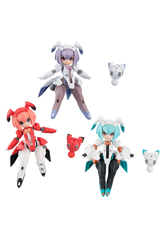 DESKTOP ARMY MEGAHOUSE F-606s FREA NABBIT Sisters (repeat)(Set of 3 Characters)