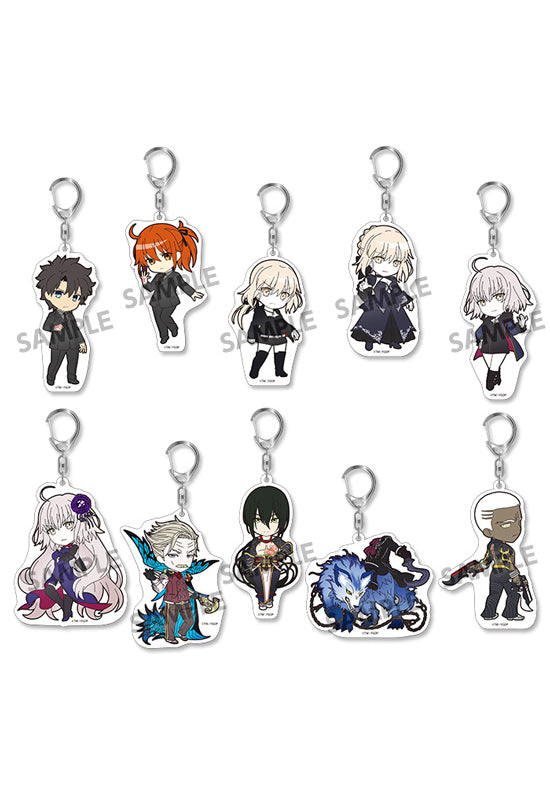 Fate/Grand Order HOBBY STOCK Pikuriru! Fate/Grand Order Trading Acrylic Keychain vol.8 (Set of 10 Characters)