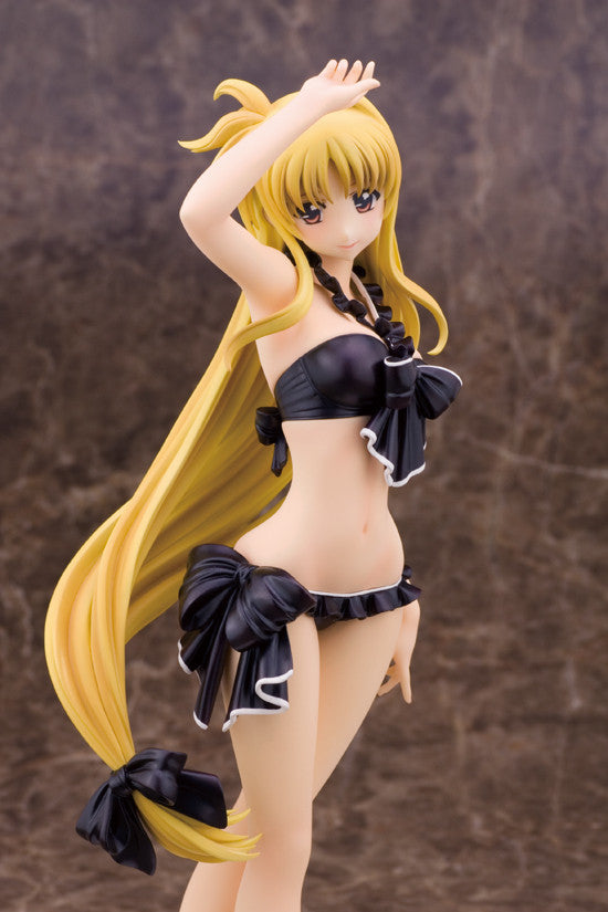 Magical Record Lyrical Nanoha Force Alphamax Fate T. Harlaown swimsuit v