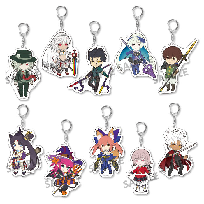 Fate/Grand Order HOBBY STOCK Pikuriru! Fate/Grand Order Trading Acrylic Keychain vol.4 (Set of 10 Characters) (re-run)