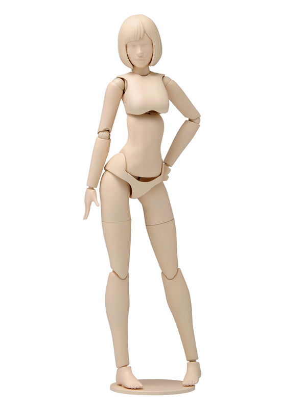 Movable Body WAVE Female Type [Ver. A] Plastic Model SR-022 1/12 Scale