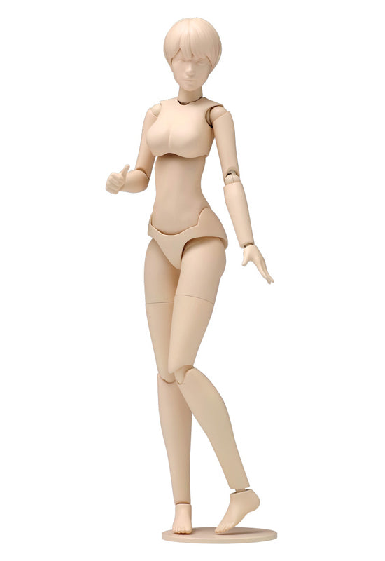 Movable Body WAVE Female Type [Ver. B] Plastic Model SR-023 1/12 Scale