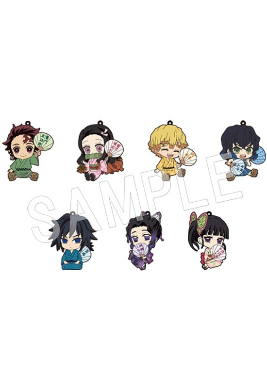 Demon Slayer: Kimetsu no Yaiba Chugai Mining Petanko Rubber Strap Summer Festival Ver.Vol.1(1 Random)