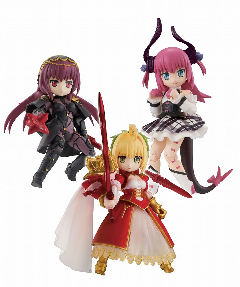 DESK TOP ARMY MEGAHOUSE Fate/Grand Order No.2 Nero/Elizabethe/Scasaha (Set of 3 Characters)