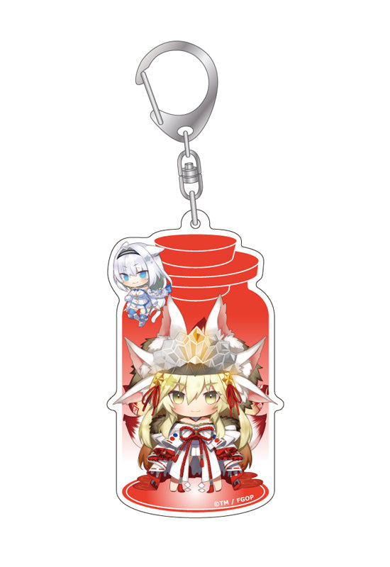 Fate/Grand Order CharaToria Acrylic Key Chain Foreigner / Koyanskaya of Darkness