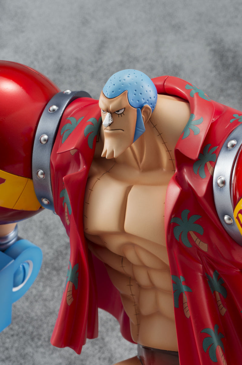 One Piece P.O.P. Sailing Again Maximum Armored Franky (Reproduction)