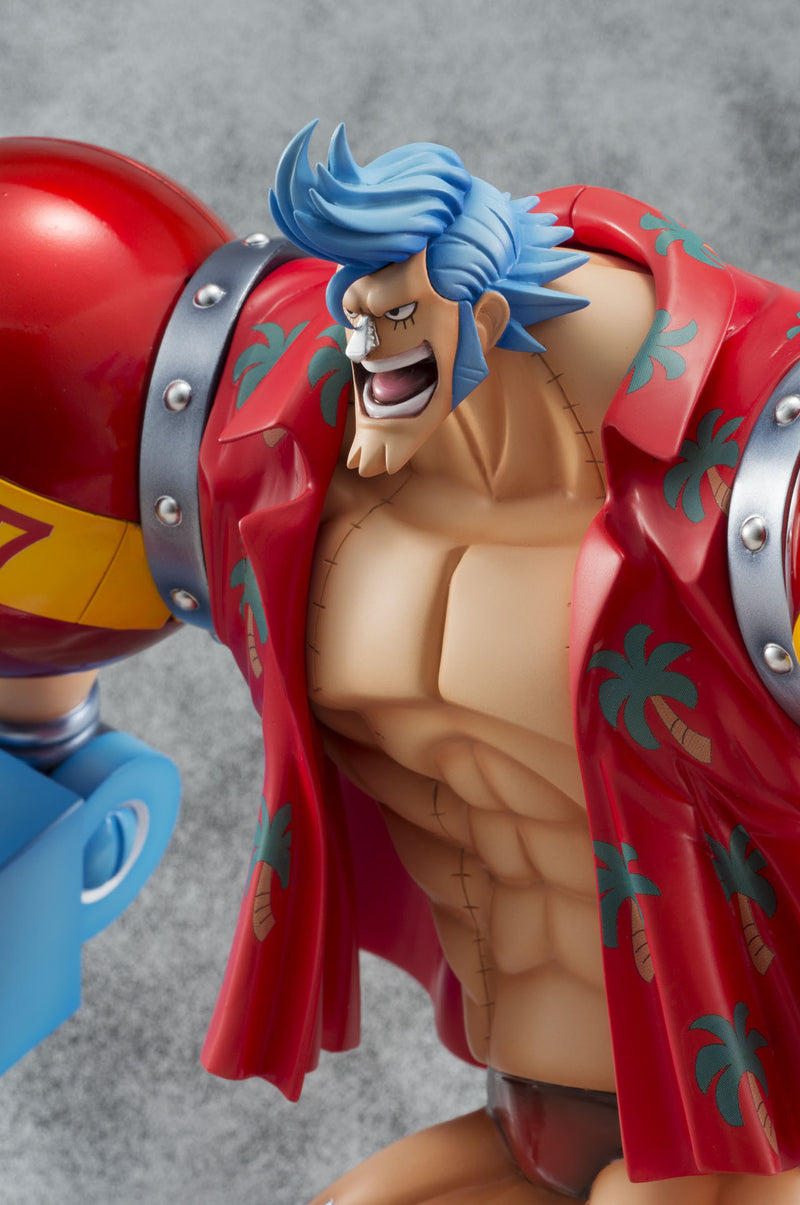 One Piece P.O.P. Sailing Again Maximum Armored Franky (Reproduction)