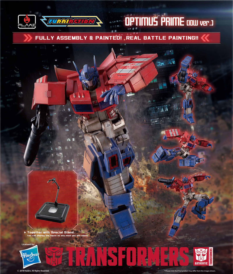 TRANSFORMERS Flame Toys Furai Action Optimus Prime (IDW ver) (repeat order)