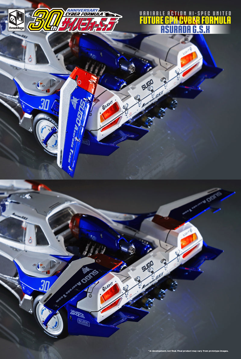 Future GPX Cyber Formula MEGAHOUSE Variable Action Hi-SPEC UNITED Asurada GSX