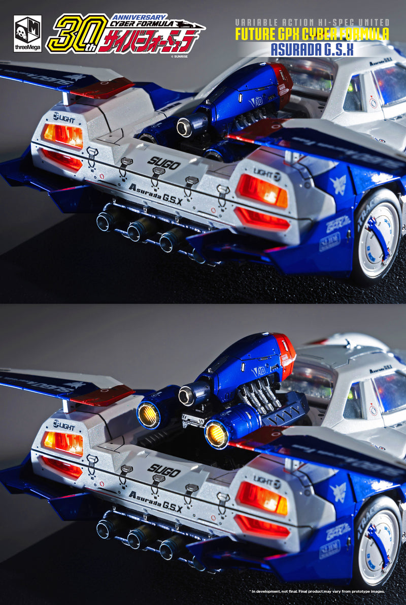 Future GPX Cyber Formula MEGAHOUSE Variable Action Hi-SPEC UNITED Asurada GSX