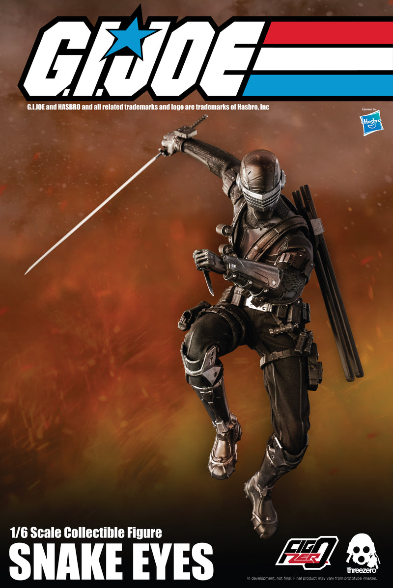 G.I. Joe Hasbro Threezero 1/6 Snake Eyes