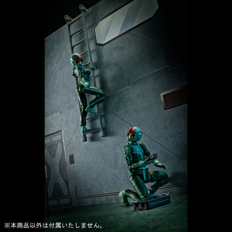 G.M.G. Mobile Suit Gundam MEGAHOUSE Principality of Zeon Army Soldier 04～05～06 Normal Suit Soldier & Char Aznable Set【with gift】