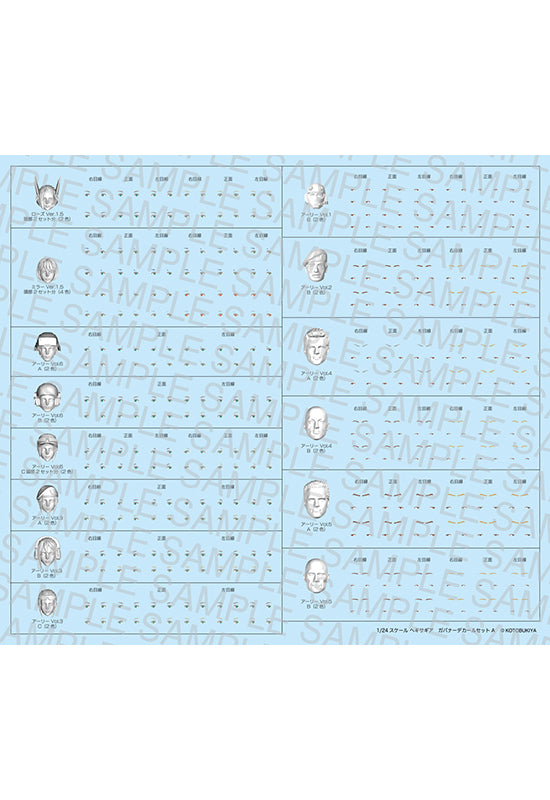 HEXA GEAR Kotobukiya GOVERNOR DECAL SET TYPE-A