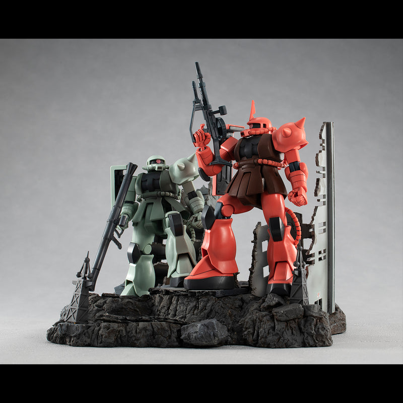 Realistic Model Series MEGAHOUSE Mobile Suit Gundam (For 1／144 HG series) G Structure 【GS02】Ruins at New Yark