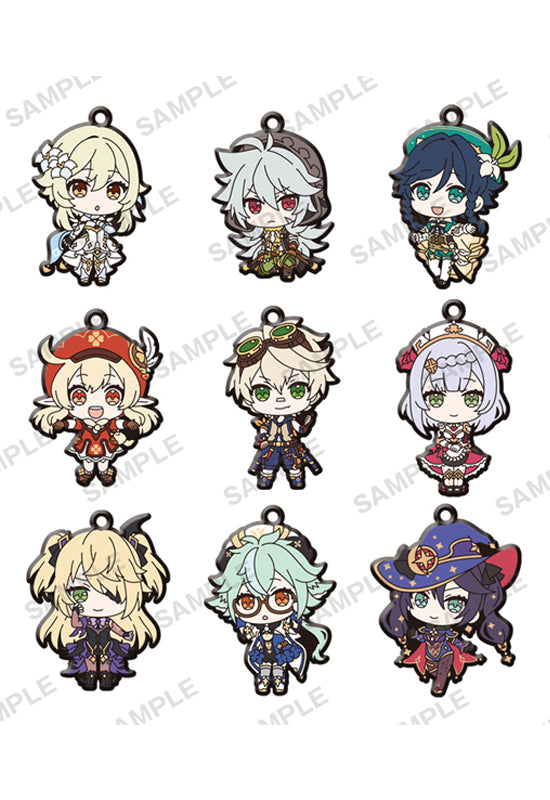 Genshin Impact Bushiroad Creative Capsule Rubber Strap Vol.2 (1 Random)