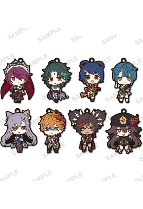 Genshin Impact Bushiroad Creative Capsule Rubber Strap Vol.4(1 Random)