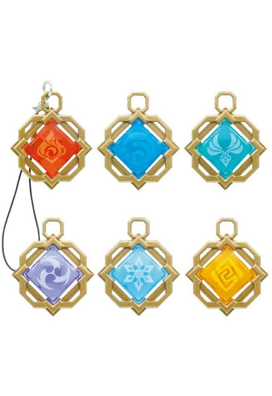 Genshin Impact Bushiroad Creative Vision Capsule Strap Vol. 2 Liyue Series(1 Random)