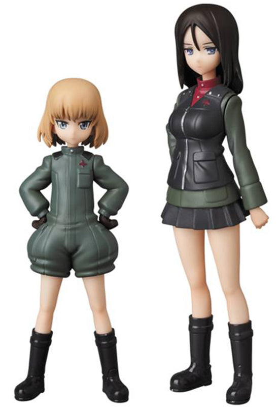 Girls und Panzer MEDICOM UDF Katsyusha & Nonna set