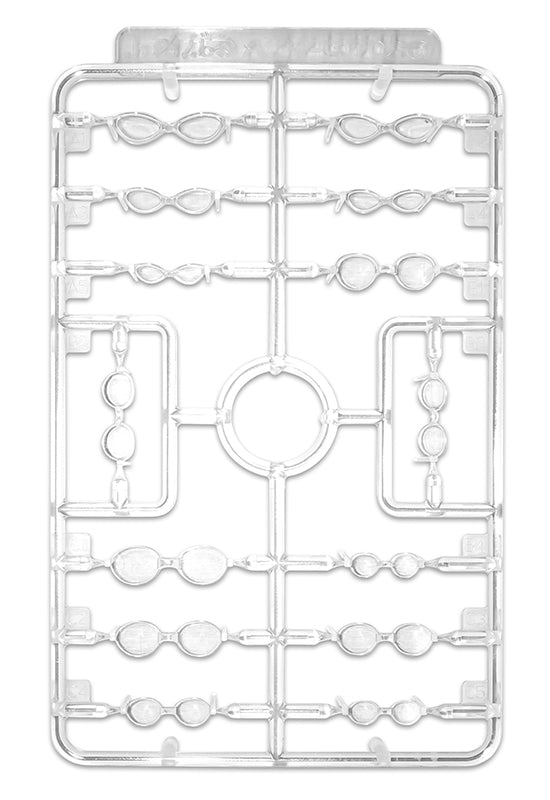 MODELING SUPPLY PLUM GLASSES ACCESSORIES-1 [CLEAR COLOUR]