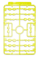 MODELING SUPPLY PLUM GLASSES ACCESSORIES-3 [YELLOW COLOUR]